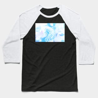 Dandelion Wishes Abstract Baseball T-Shirt